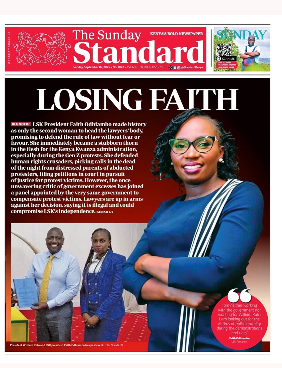 KenyanSays's tweet photo. Standard knows ball! https://t.co/WAoPw68qZt