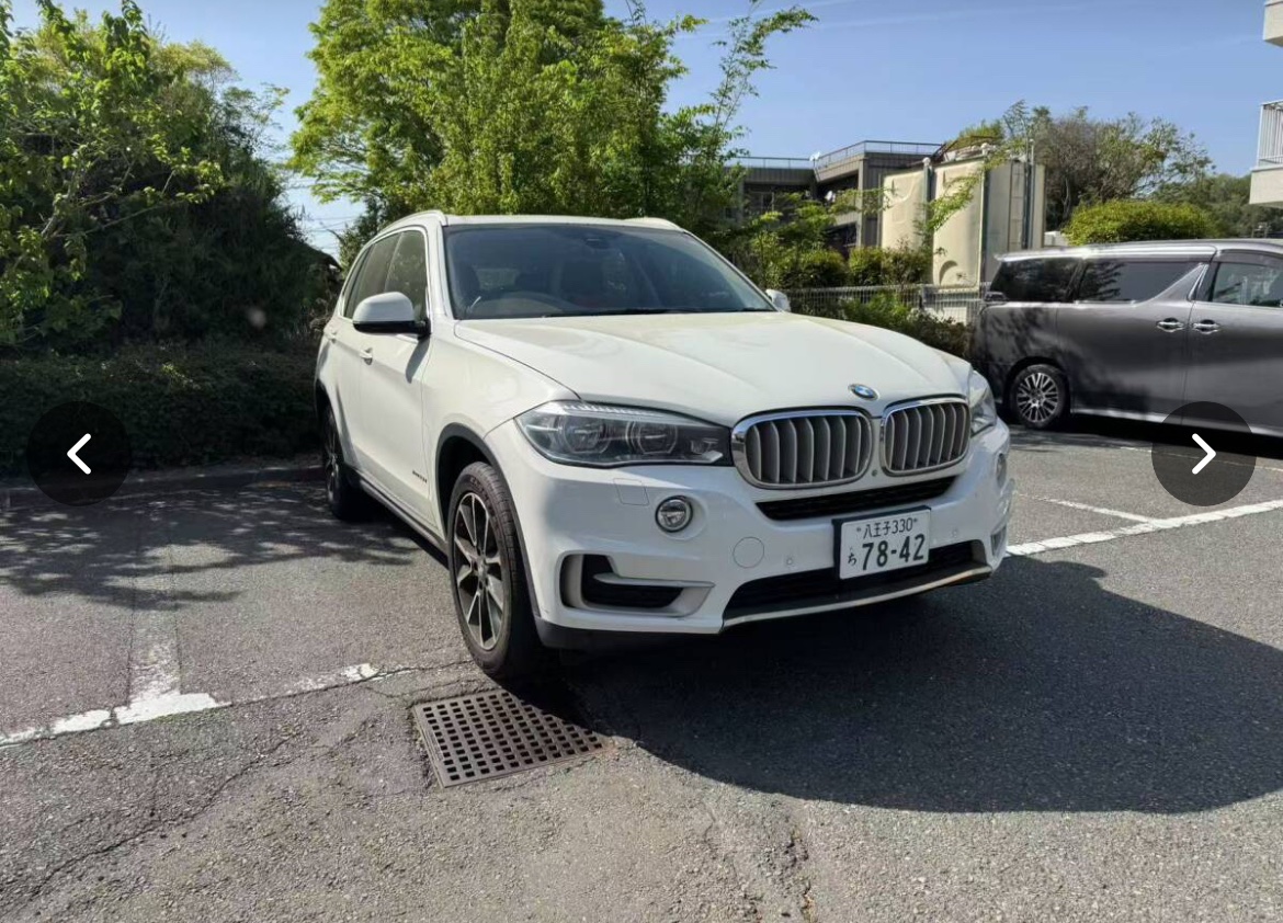 BMW X5 35d ディーゼル 2015年式 4WD
こいつめっちゃトルクあってばり早い😇