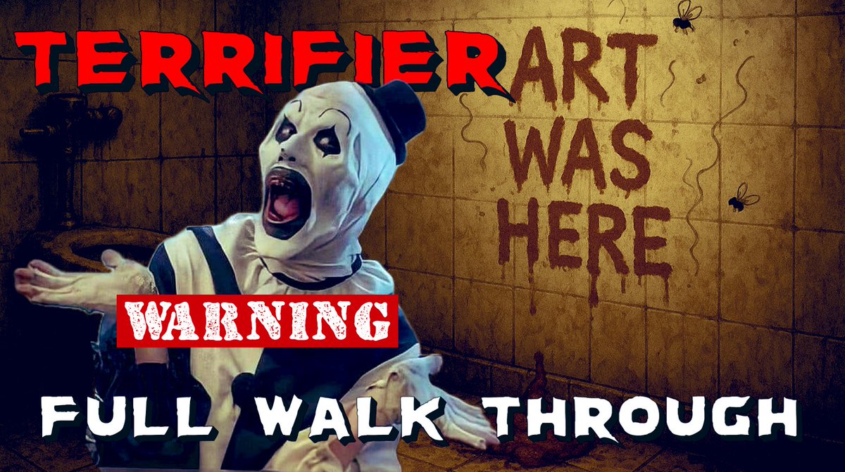 WalkTodays's tweet photo. Terrifier Full Walk Through. Almost Threw Up ! Halloween Horror Nights Universal Studios Hollywood .
https://t.co/Ok9WSUCzji https://t.co/ksMgGBjFlf