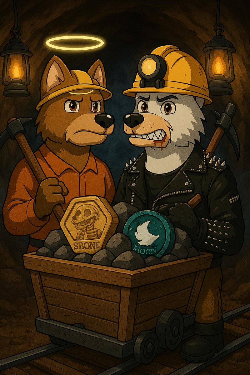 Did you know there is under 24 hours before $BONE mining is open to the public... CroHound whales have already started earning free $BONE as we speak.

$BONE will be paired with $MOON!

The first mineable token on #cronos ? (Im not sure)

You don't even need to be a holder to