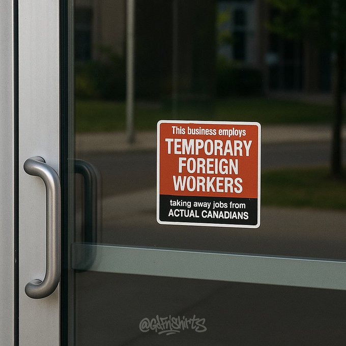 Rational Posts™ (@rationalposts) on Twitter photo <a href="/PierrePoilievre/">Pierre Poilievre</a> It's an absolute shame if this went viral.
Yes, it would be a shame to see this on <a href="/TimHortons/">Tim Hortons</a>, <a href="/SUBWAY/">Subway®</a>, <a href="/NewYorkFries/">New York Fries</a>, oh hell entire food courts, gas pumps, <a href="/ServiceOntario/">ServiceOntario</a> outlets, <a href="/ServiceCanada_E/">Service Canada</a> outlets, on 18 wheeler trucks, in security outlets, on Amazon trucks.
A <a href="/PierrePoilievre/">Pierre Poilievre</a> It's an absolute shame if this went viral.
Yes, it would be a shame to see this on <a href="/TimHortons/">Tim Hortons</a>, <a href="/SUBWAY/">Subway®</a>, <a href="/NewYorkFries/">New York Fries</a>, oh hell entire food courts, gas pumps, <a href="/ServiceOntario/">ServiceOntario</a> outlets, <a href="/ServiceCanada_E/">Service Canada</a> outlets, on 18 wheeler trucks, in security outlets, on Amazon trucks.
A