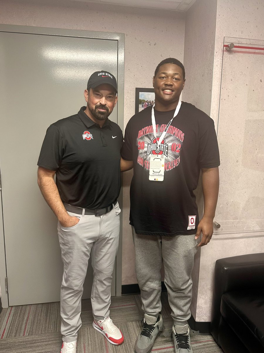 Malachi Brown (@304mali) on Twitter photo After a great conversation and visit I am blessed to receive and an offer from <a href="/OhioStateFB/">Ohio State Football</a> <a href="/ryandaytime/">Ryan Day</a> <a href="/N_Murph/">Nick Murphy</a> <a href="/coachsalmons1/">Luke Salmons</a> <a href="/RedhoundFball/">Redhound Football</a>#ATG After a great conversation and visit I am blessed to receive and an offer from <a href="/OhioStateFB/">Ohio State Football</a> <a href="/ryandaytime/">Ryan Day</a> <a href="/N_Murph/">Nick Murphy</a> <a href="/coachsalmons1/">Luke Salmons</a> <a href="/RedhoundFball/">Redhound Football</a>#ATG