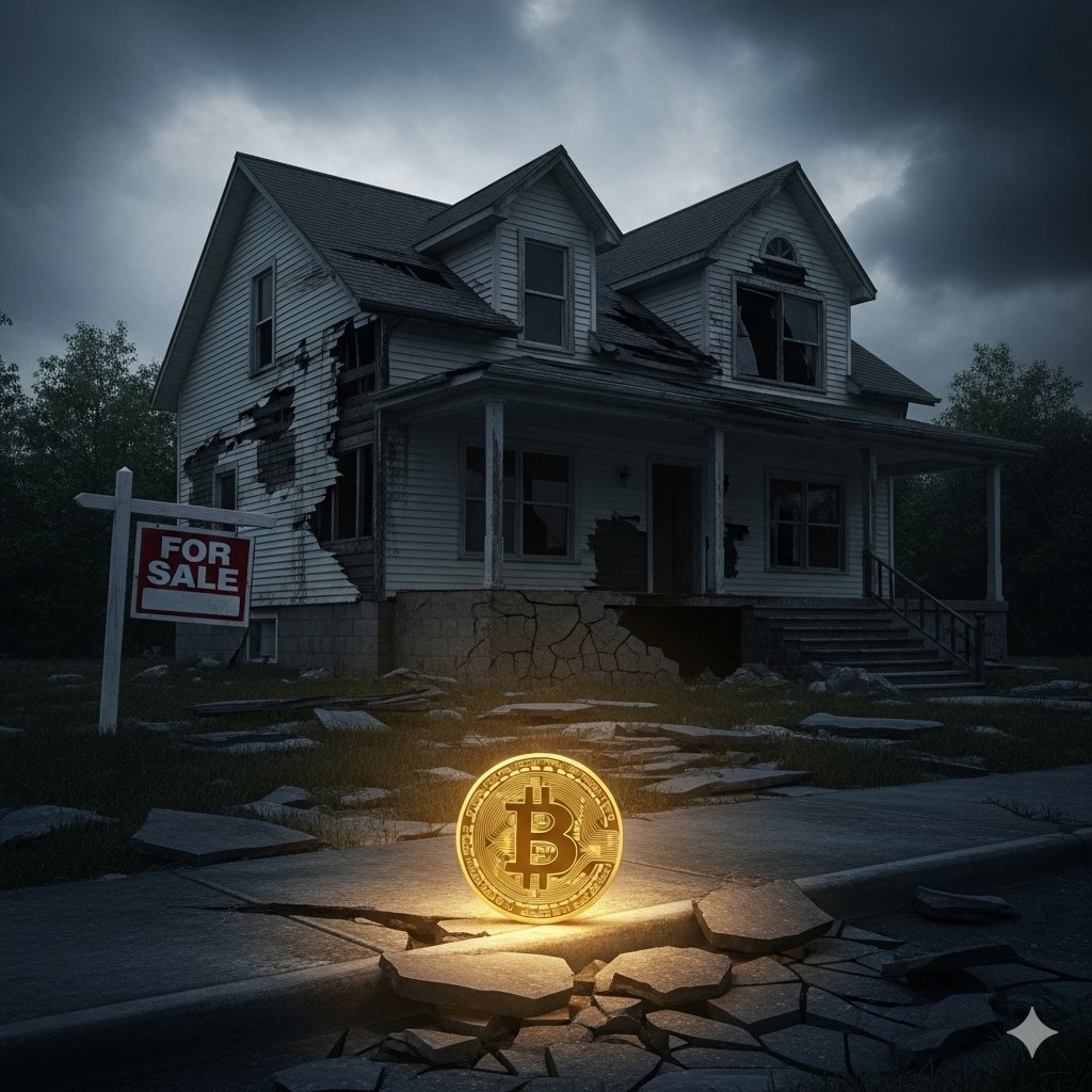 remember the 2008 housing crisis.

remember the people who had the conviction to buy when there was blood in the streets. they made generational wealth.

the same opportunity that was available then in the housing market is available right now on bitcoin.

it's the same play.