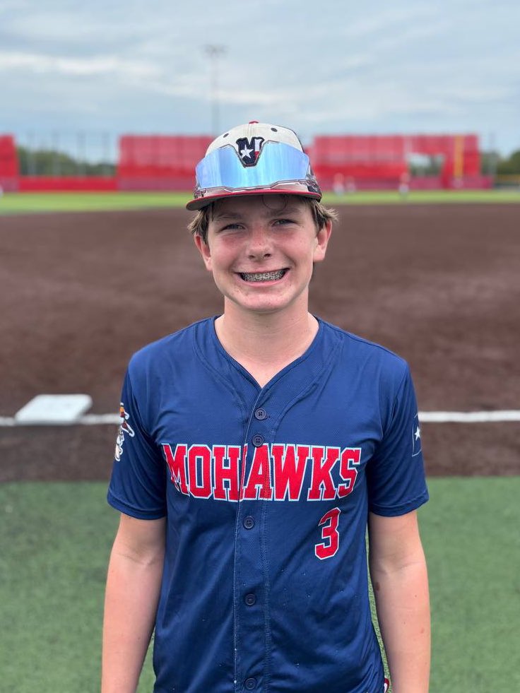 FiveToolYouth's tweet photo. F: NTXMohawks 7, MVP 14u Madison 0
PoG: Reed Hodge 2-3, 2R | 1.1 IP, 0H, 0R, 1K
#FiveToolTurfWars https://t.co/WmUGwVu05x