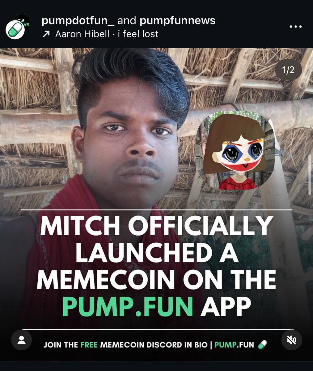 Pumpfun instagram intern strikes again