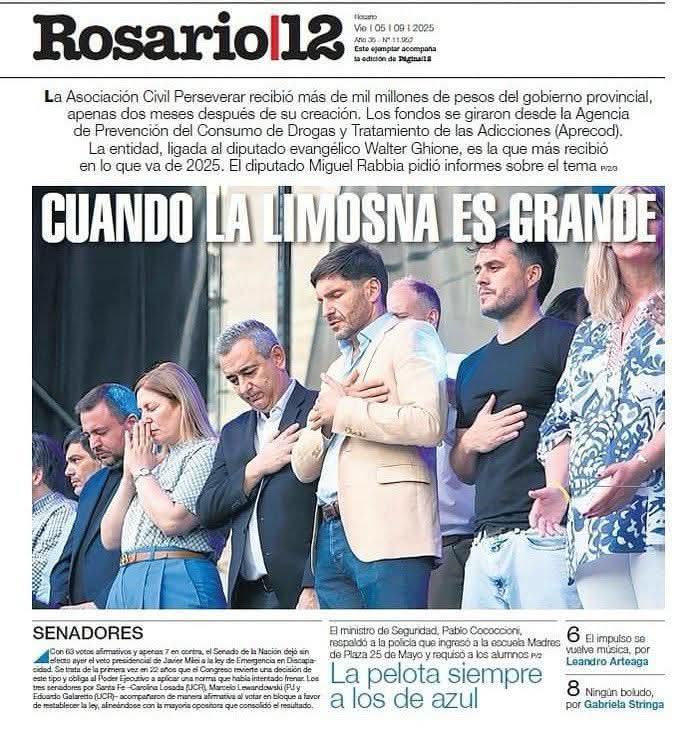 TraductorTeAma's tweet photo. Santa Fe le dio 1000 millones de pesos a una ONG NUEVA de un Diputado Provincial que responde a Pullaro. 

🤡🤡🤡🤡🤡🤡🤡🤡
Una ONG financiada por el Gobierno 🤡🤡🤡🤡 https://t.co/okPGz8GtLf