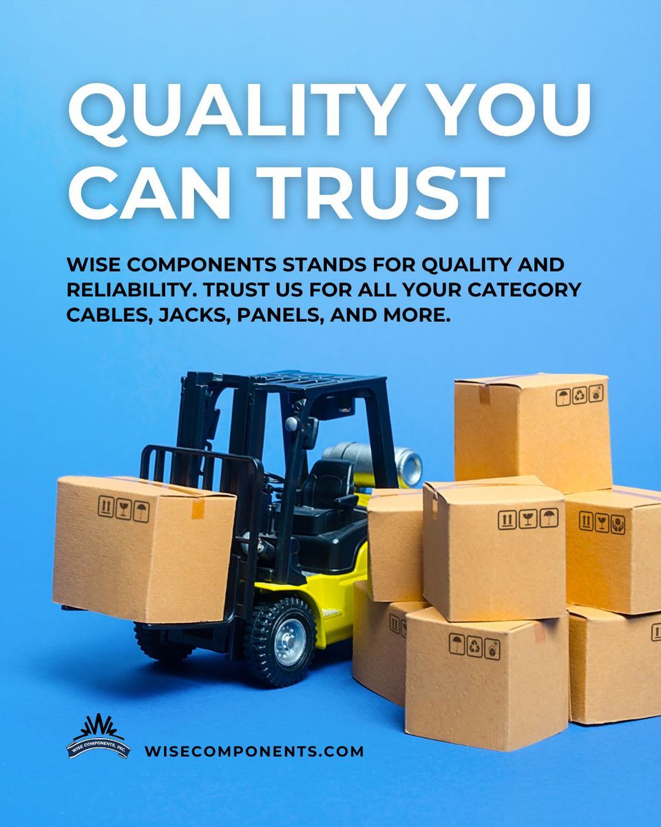 WiseComponents's tweet image. Why Choose Wise Components? 🏆

Quality, reliability, and support. Wise Components provides the best low-voltage solutions to keep your projects running smoothly. 

#WiseChoice #ContractorCommunity #WiseComponents