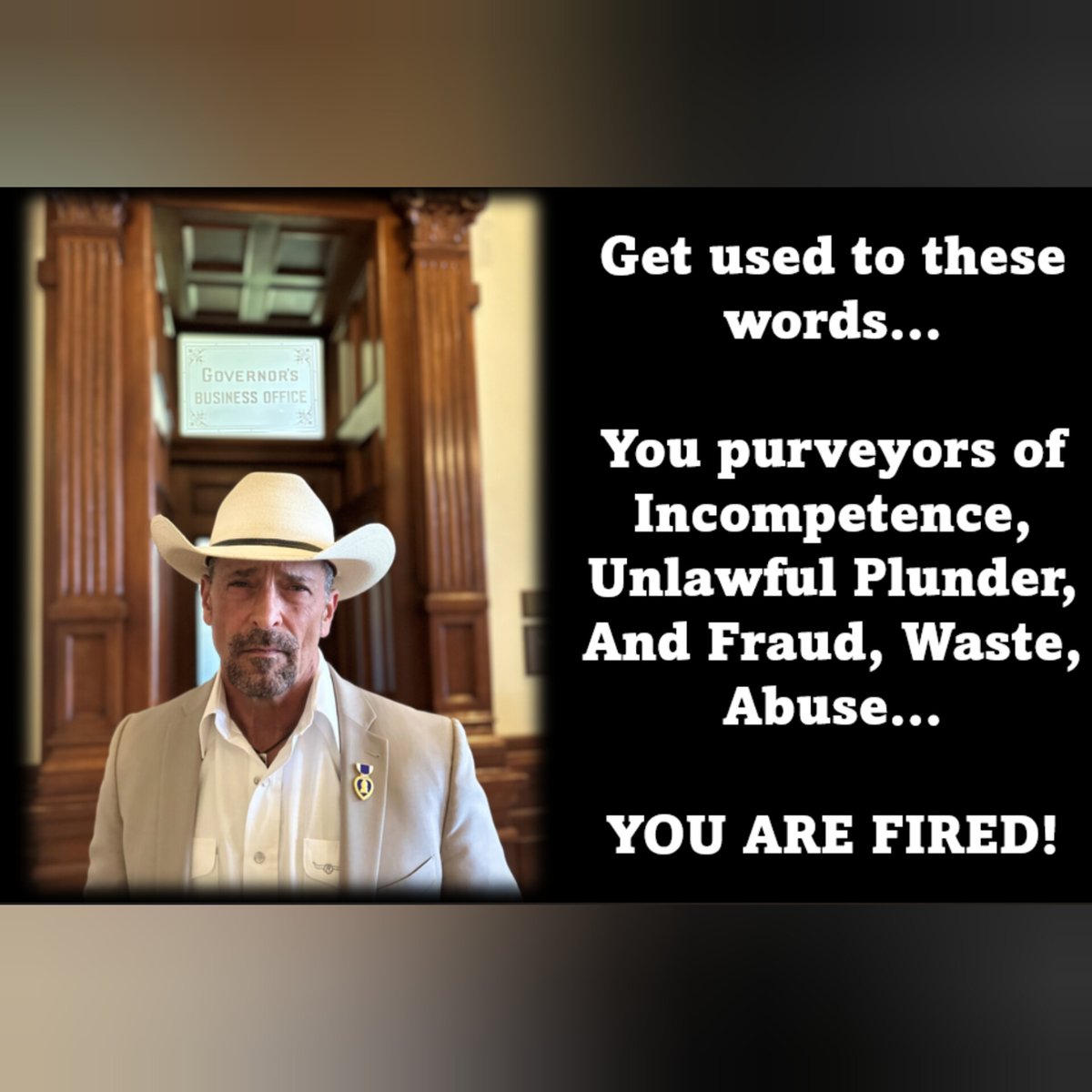 Friendly reminder to Public Servants: the gravy train soaking up taxpayer dollars ends when Doc swears in as your Governor.