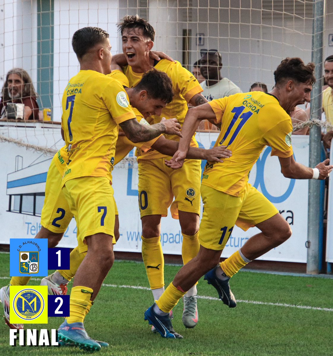 ⚽️ Victoria del <a href="/FCMarbelli/">Fútbol Club Marbellí</a> por 1-2 ante el <a href="/CD_Alhaurino/">Club Deportivo Alhaurino 🇪🇸</a> en un primer partido de liga vibrante.