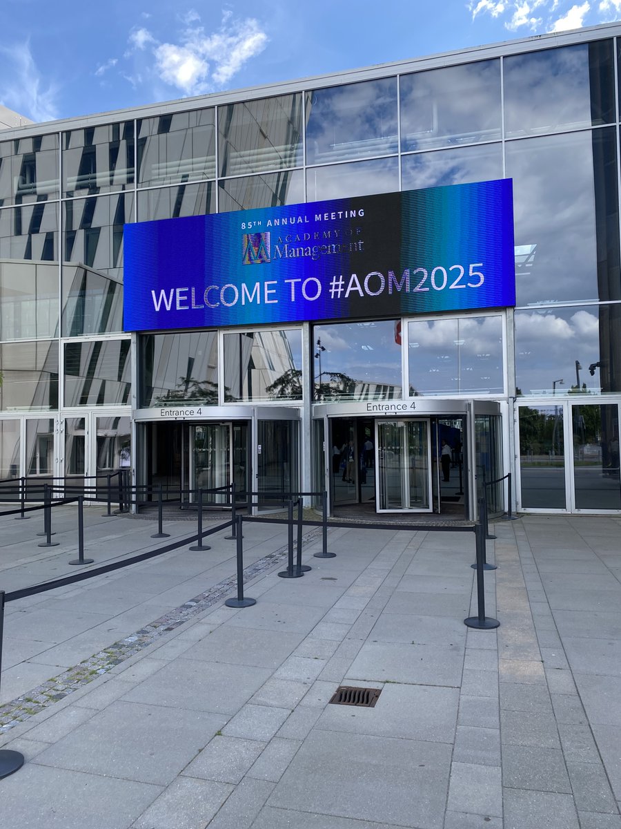 OrlandoStoics's tweet image. After attending #AOM2025 in Copenhagen, StoicDan is making plans to attend #AOM2026 in Philadelphia! Business managers need a Humanistic practice to lead organizations better. #humanistic #flourishing #philosophy #workplace #wisdom