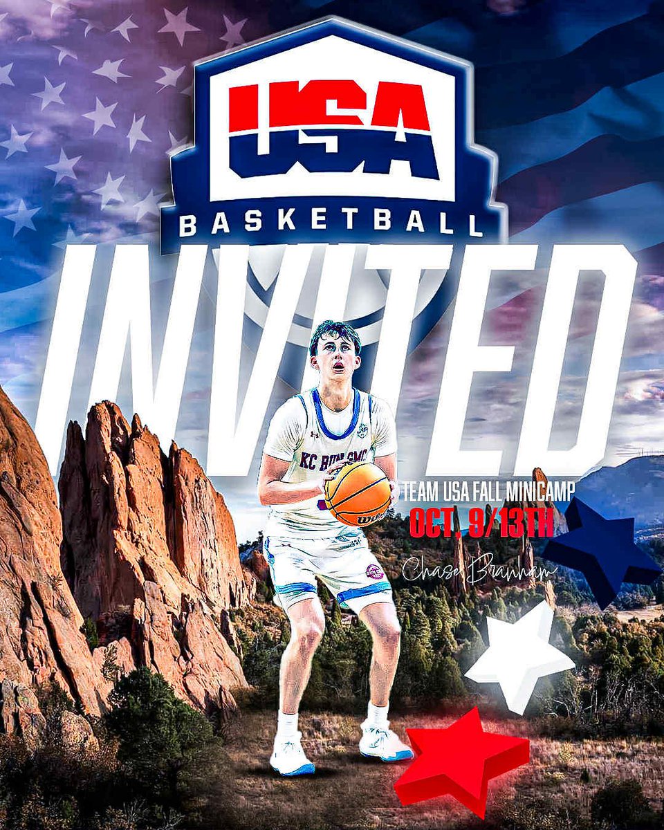 Let’s go!! Blessed for the invite!!🇺🇸🇺🇸