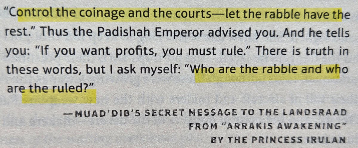 Rufus69Firefly's tweet image. #BabylonSystem 

#MuadDib

#FrankHerbert #Dune