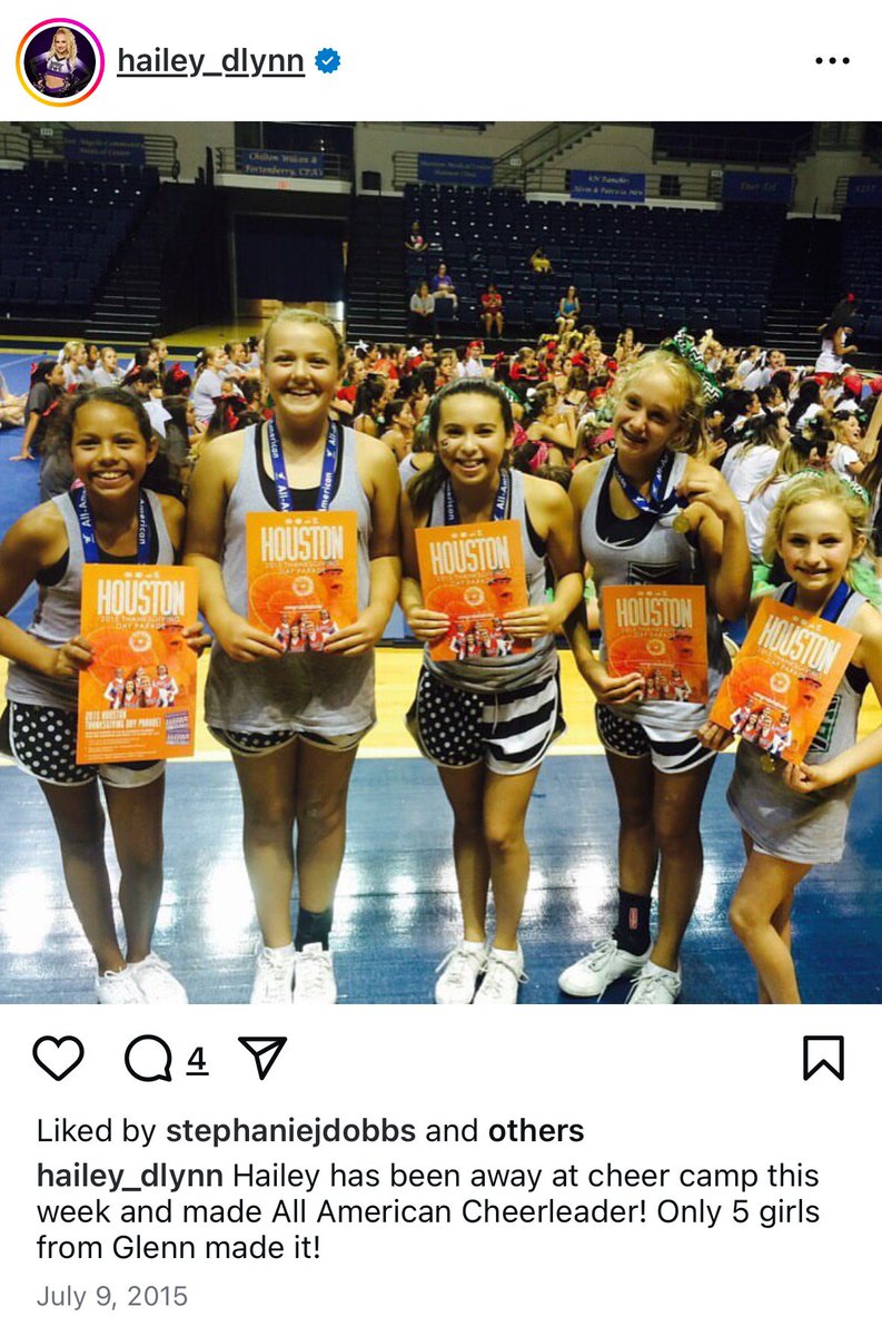 college cheer tweet media