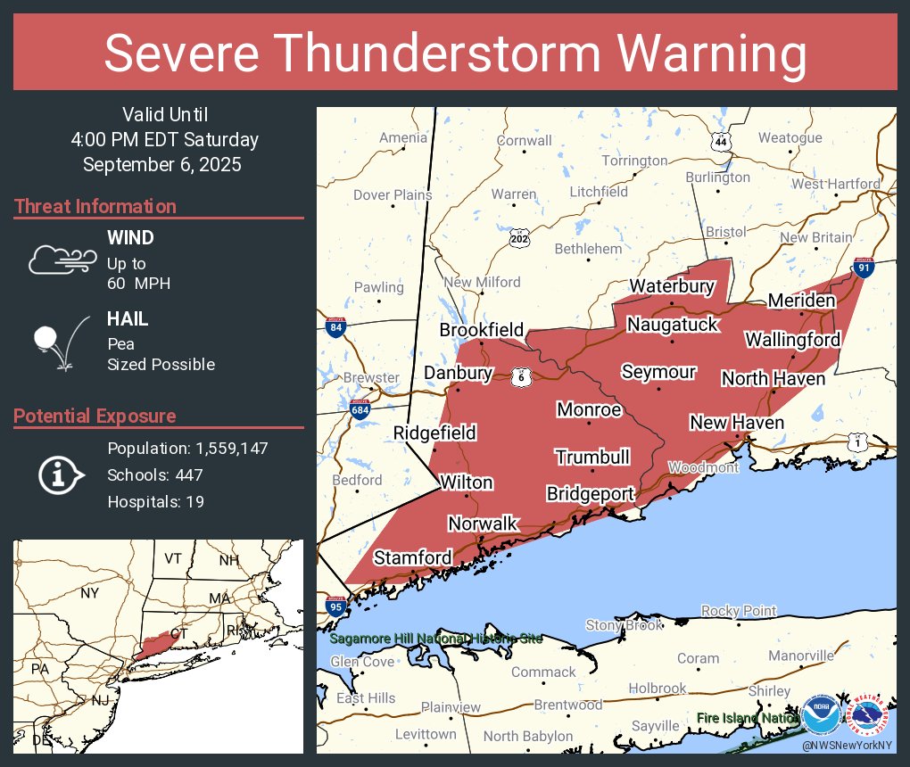 NWS Severe Tstorm tweet media