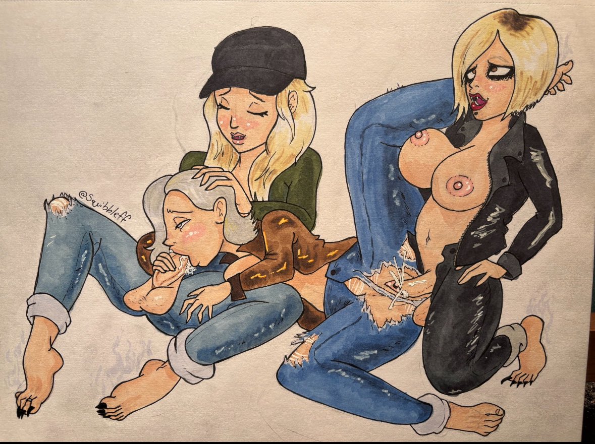 Rosemary and January having their way with Grace