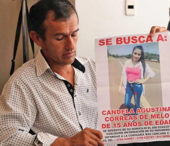 desaparecidaorg's tweet image. Este señor es Pablo Correas de Melo, su hija Candela  tenía 18 años cuando desapareció, el 3/2/2018 en San Vicente, Misiones, y él no deja de buscarla. 
Candela pudo haber sido víctima de trata de personas o asesinada. Su papá quiere saber la verdad😢

#Misiones #Argentina