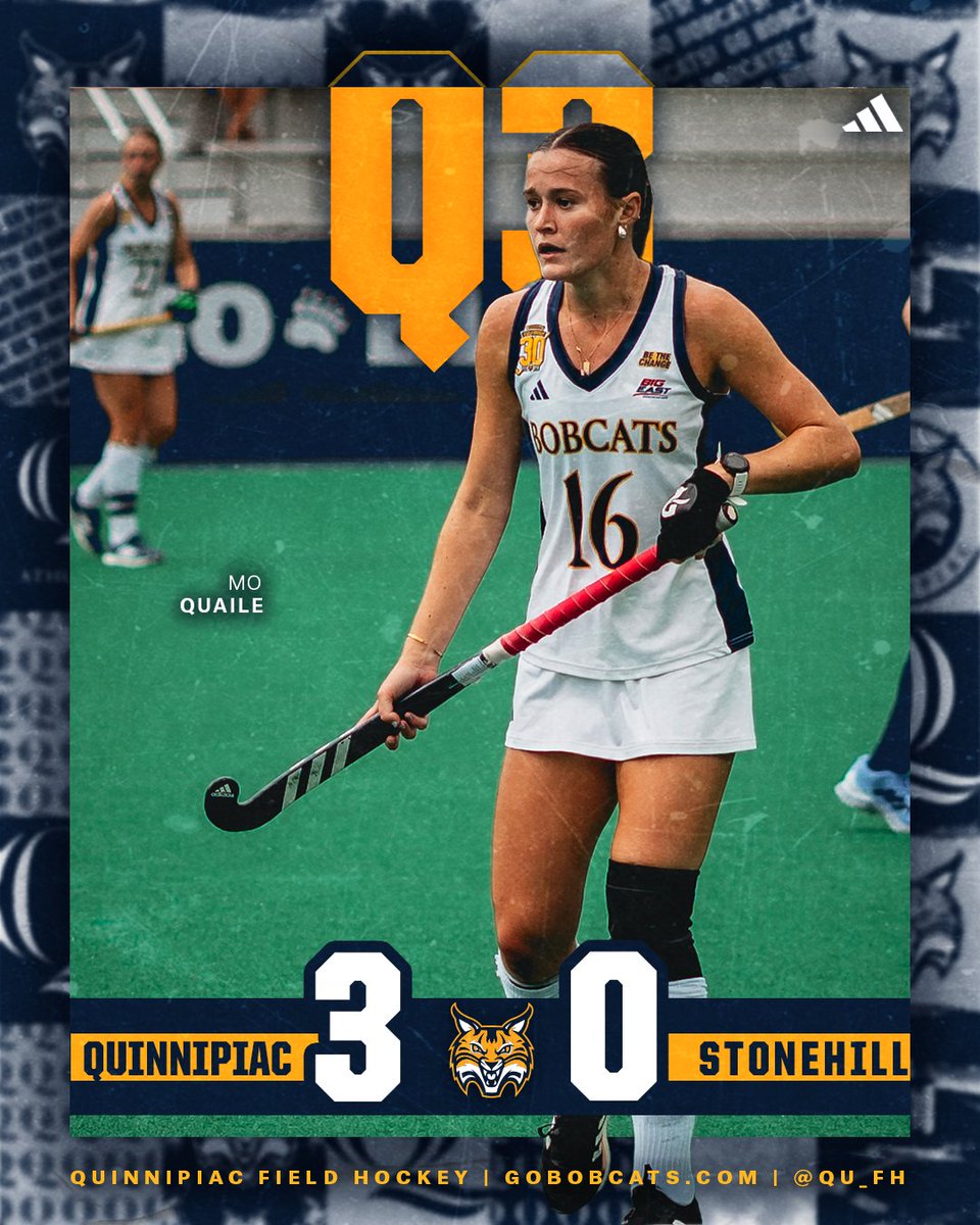 Bobcats up three, after three😎 

#BobcatNation x #QUFH