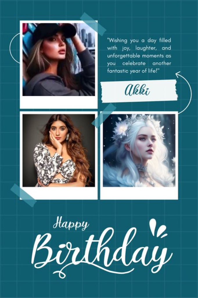 HAPPY BIRTHDAY AKKI🖤

May your special day be filled with endless joy, beautiful memories, and everything your heart desires! 🫰🏻