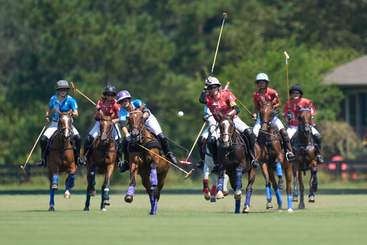 PoloAssociation's tweet photo. 𝗡𝗬𝗧𝗦 𝗚𝗜𝗥𝗟𝗦’ 𝗖𝗛𝗔𝗠𝗣𝗜𝗢𝗡𝗦𝗛𝗜𝗣 𝗦𝗘𝗠𝗜𝗙𝗜𝗡𝗔𝗟 𝗥𝗘𝗦𝗨𝗟𝗧𝗦 𝗔𝗥𝗘 𝗜𝗡!
🏆Hale Family Cup Final: Ever Ready vs. Electric Charge
📅September 6 at 12:00pm ET
▶️USPA Polo Network #USPALive
📸:©Richard Schmon #USPAPoloPlayer #PoloPlayer #NYTS #2025NYTS #PoloPony #YouthPolo #WomenInPolo #PlayLikeAGirl #NewBridgePoloClub #AikenSouthCarolina #AikenSC #AikenPolo #GirlsInSports #WomenInSports #WatchHerPlay #YouthSports