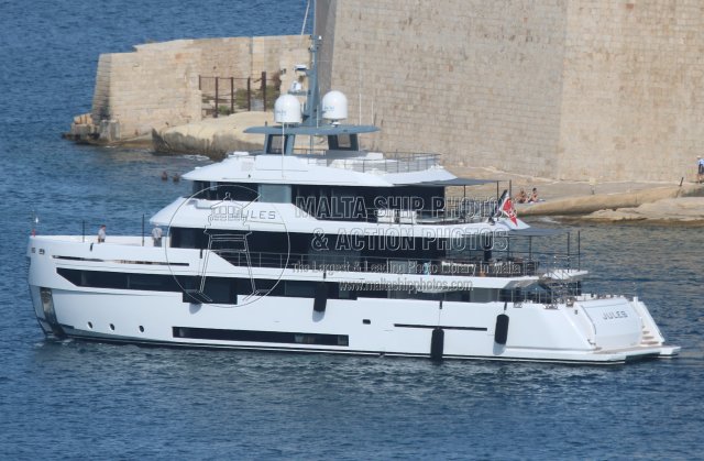 Shipguru's tweet image. #2025built #benettiyachts #motoryacht #JULES #leaving #grandharbourmalta from #GrandHarbourMarina (#GHM) - 03.09.2025  - maltashipphotos.com - NO PHOTOS can be used or manipulated without our permission @YachtingMag @ybw @YachtspotterCom @yachtingmonthly @GrandHMarina