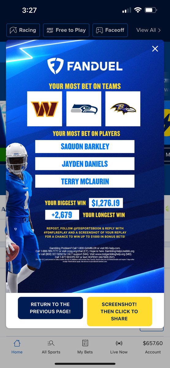 heytimwinkler's tweet photo. @FDSportsbook #FDNFLREPLAY https://t.co/rql4xNCnyW