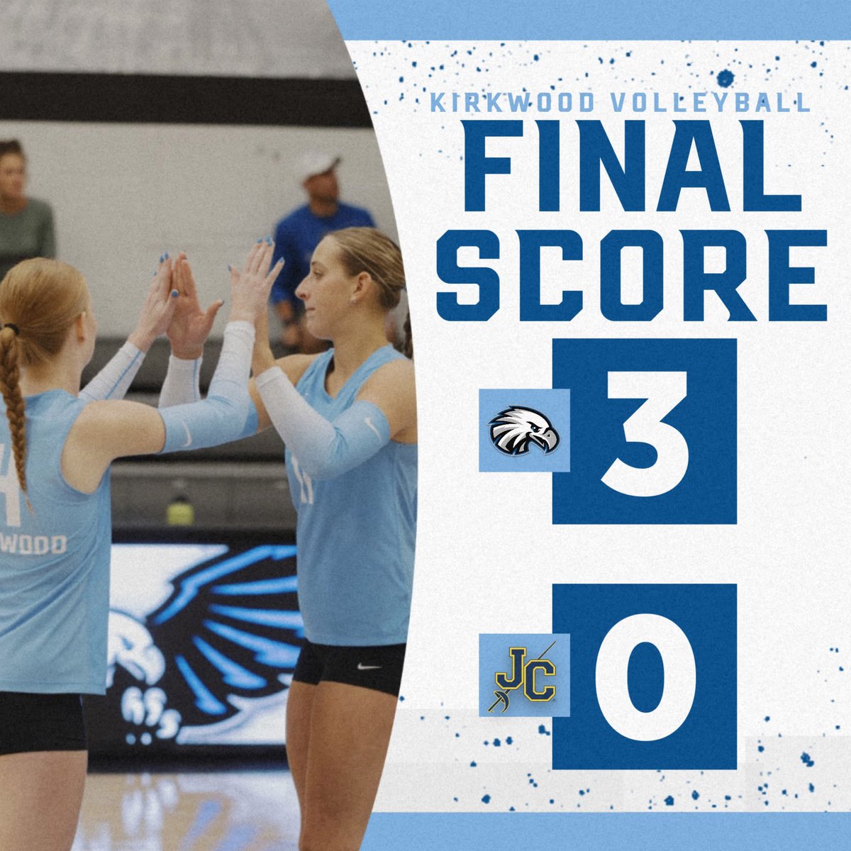 Kirkwood Eagles (@kirkwoodeagles) on Twitter photo VOLLEYBALL
Saturday sweep over the #5 Cavaliers! Yasmine Sell led with 10 kills while Avery Knoop led with 18 assists!
#GoEagles🦅🏐 |
<a href="/KCC_VB/">Kirkwood Volleyball</a> VOLLEYBALL
Saturday sweep over the #5 Cavaliers! Yasmine Sell led with 10 kills while Avery Knoop led with 18 assists!
#GoEagles🦅🏐 |
<a href="/KCC_VB/">Kirkwood Volleyball</a>