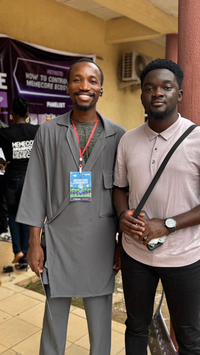 Active_code247's tweet image. Was at the Memecore conference held at UNN 

@BlockchainUNN 
@Kamtochukwu0 
@memec