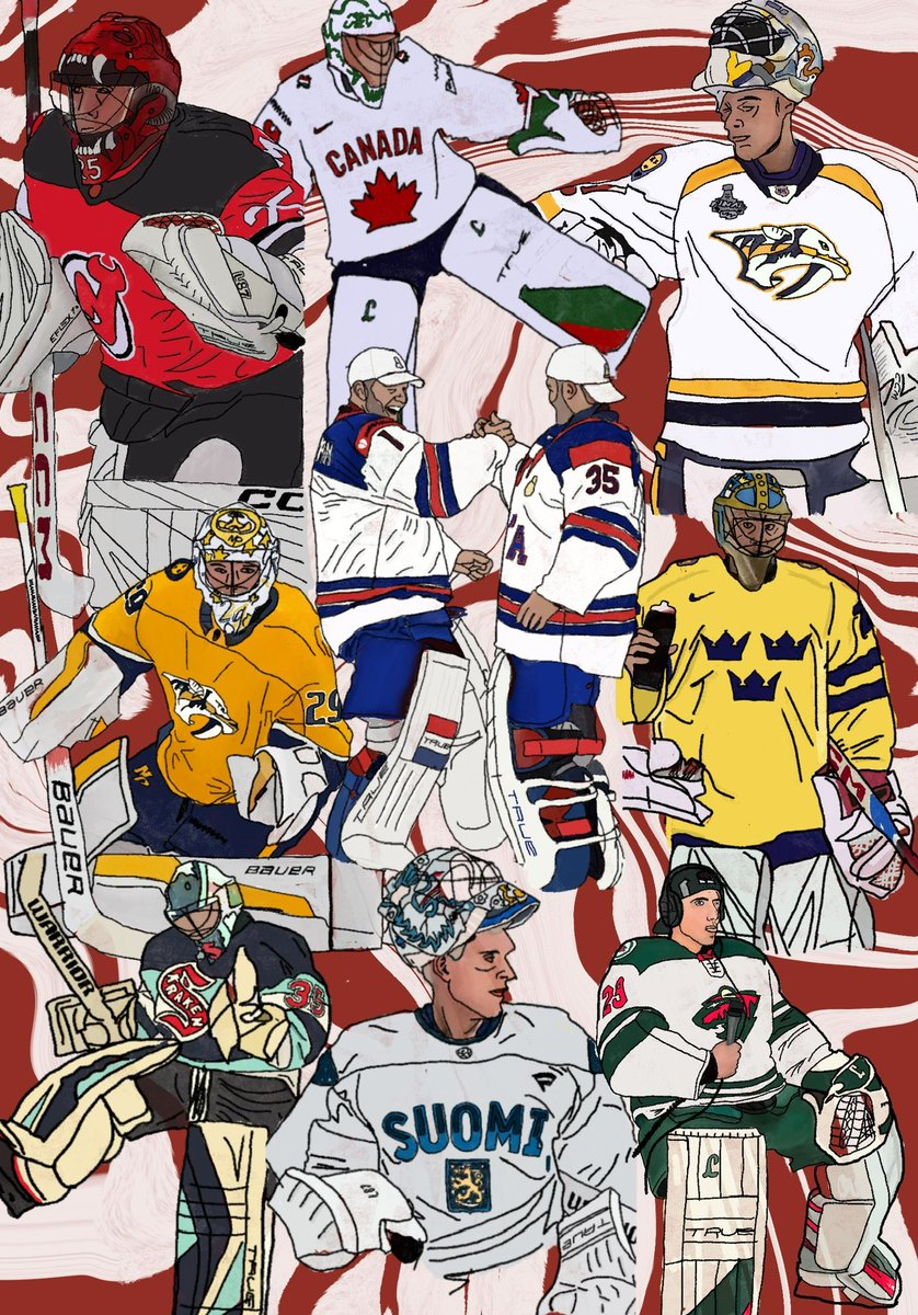 turned out so much better than i thought it would! &amp; some of my fav goalies!!!