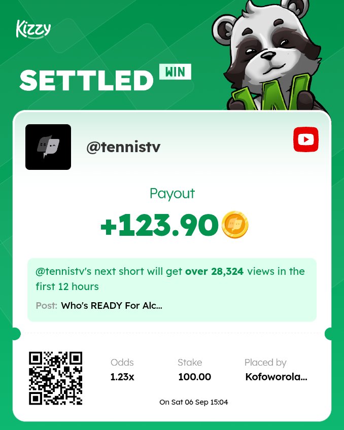 Teefahh01's tweet photo. Another win in the bag
@kizzymobile 😁 https://t.co/YORDrE0Yra