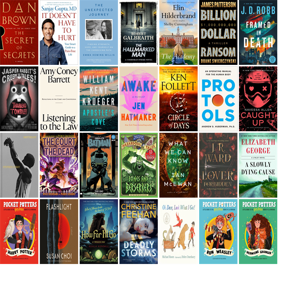 This week the Denton Public Library has 135 new books.  New items include The Secret of Secrets, It Doesn't Have to Hurt, The Unexpected Journey, The Hallmarked Man, The Academy, The Billion-Dollar Ransom, Hello Kitty, and Framed in Death. wowbrary.org/nu.aspx?p=2047…