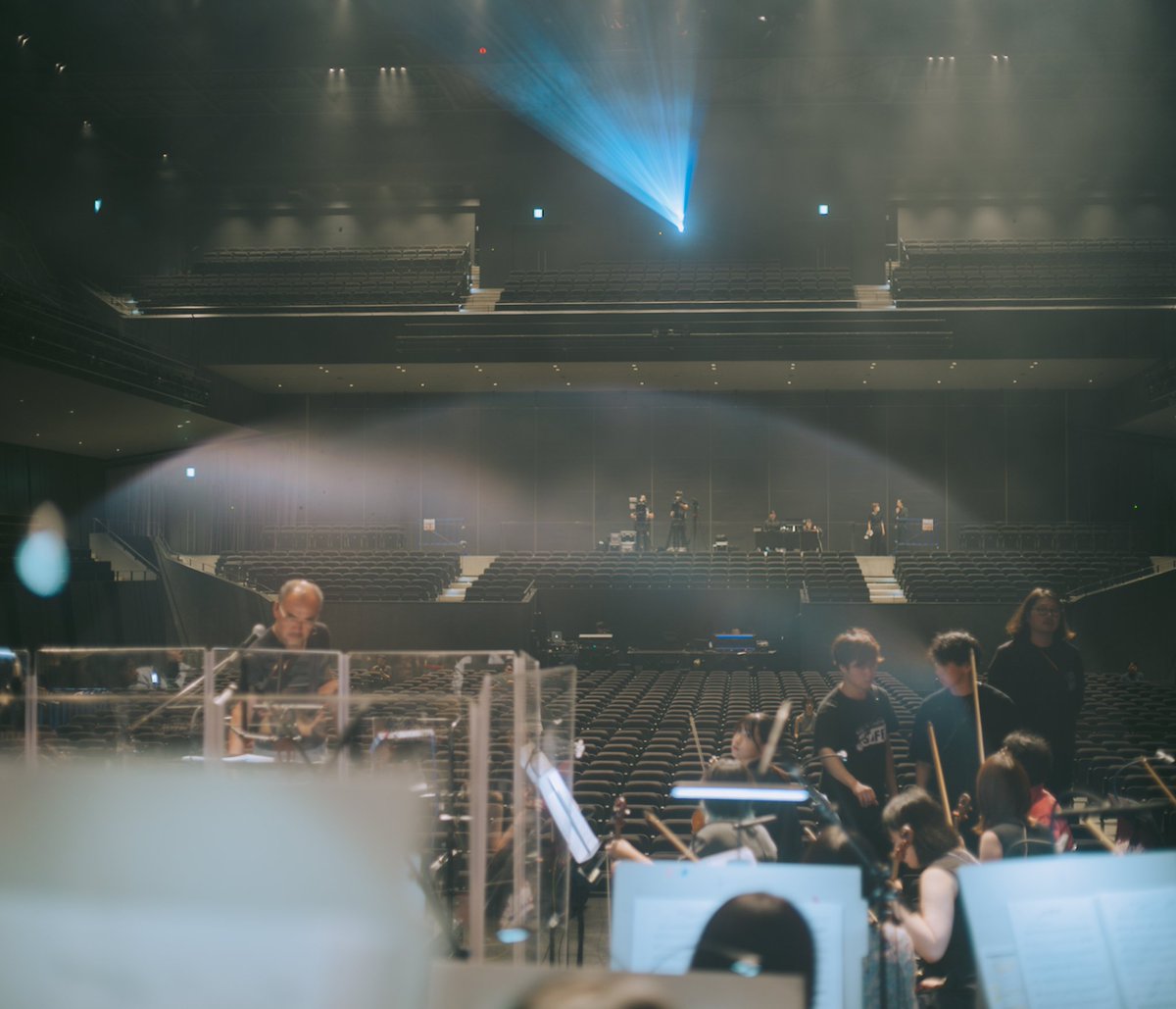 timpauke_S's tweet photo. 打楽器セクション、昼夜2公演たくさん叩きました！！🥁

#戦姫絶唱シンフォギア
#SymphoNare
#HeartbeatSymphony 

@andongyous49400 
@hanazonohamachi 
@0304Tj 
@G_CDEDCtr_ https://t.co/gXJrqG7iOB