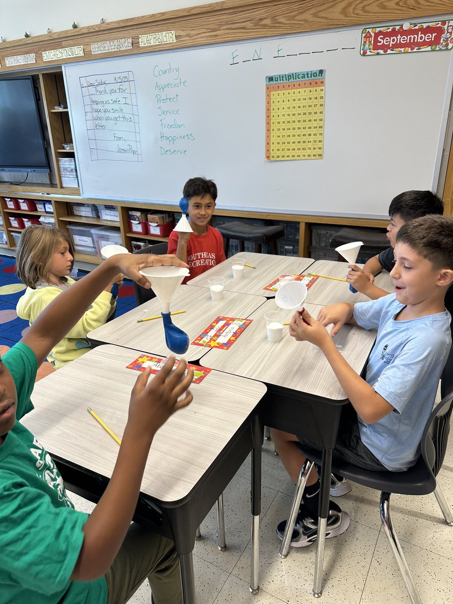 Big thanks to Mrs. LaMorte for joining our class and helping us make stress balls! Here’s to a calm, stress-free year ahead! <a href="/brewsterschools/">Brewster Central School District</a>