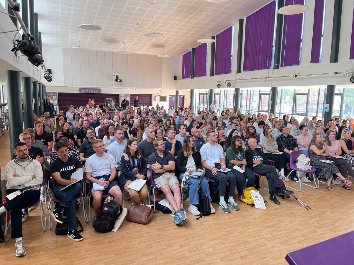 Thoroughly enjoyed presenting at #rED25. My main message was: we can get 100% participation in lessons &amp; should strive towards achieving it in our classrooms. Children rise to the expectations we set! Great audience who certainly were giving it 100%!