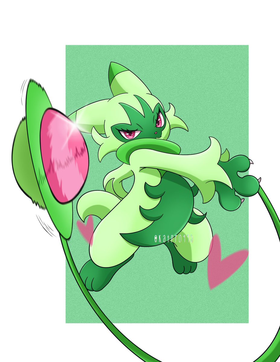Floragato / ニャローテ 💚

#ニャローテの日 #ニャローテ  #ポケモン #Pokemon #ポケモンユナイト #fanart