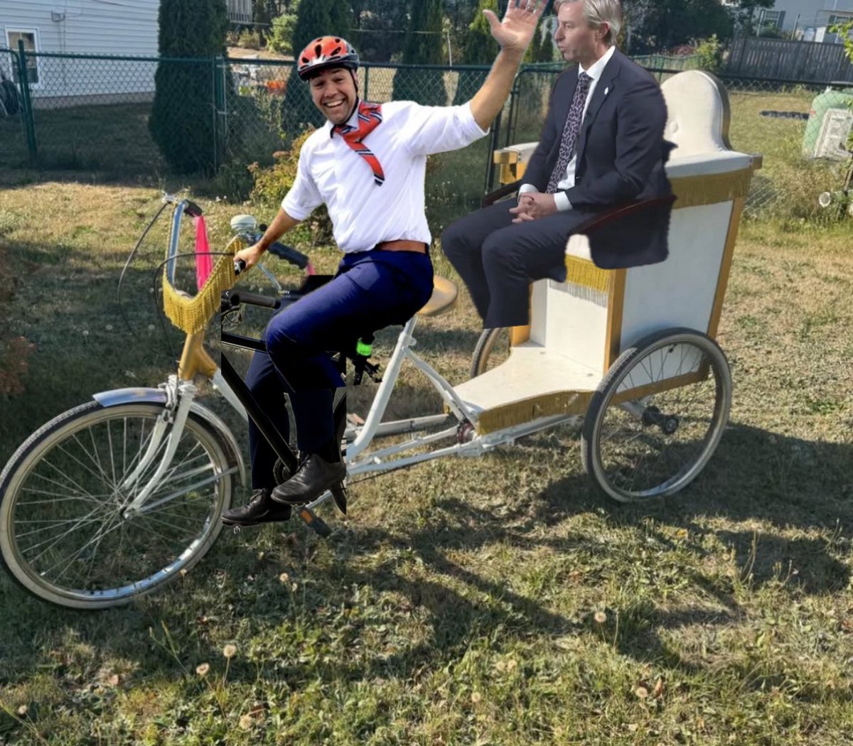 DimHouston's tweet image. Any street in Halifax is allowed to be a bike lane if you have a licensed chariot. #nspoli