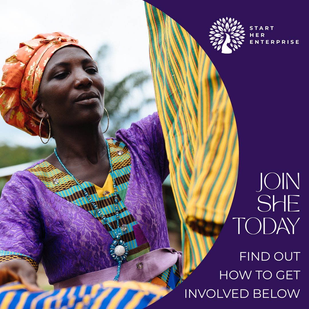 she_enterprise's tweet photo. π‘ Join SHE today and empower women entrepreneurs!
Support vocational training, education and entrepreneurship programmes, break down barriers, and create lasting impact. πβ¨
Find out how to get involved in our bio...
#StartHerEnterprise #WomenInBusiness #SHEWins https://t.co/DDF7hA4a8r