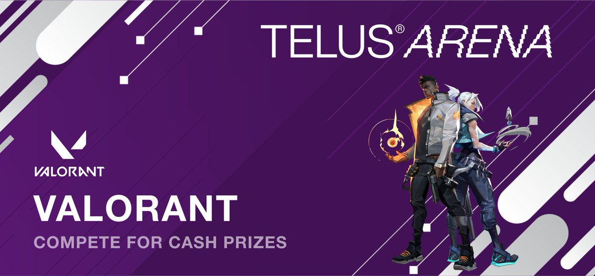 🔥Craving some #Valorant action this weekend? Join the TELUS Arena Tournament starting in just under 4 hours! Bragging rights and Cash are on the line. Register here: go.battlefy.com/TELUS090625