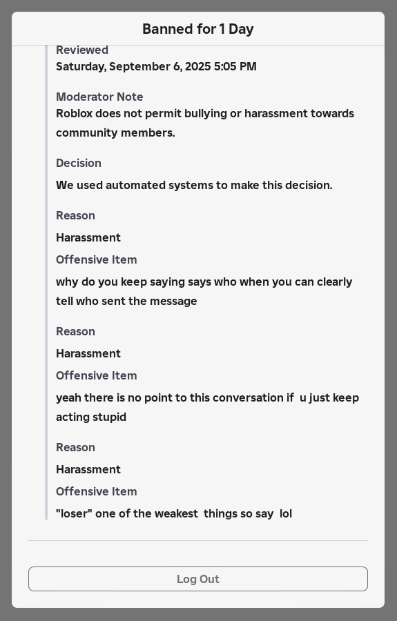 GfxKeon's tweet photo. @Roblox is in serious need of an improvement to their moderation system. https://t.co/2YcJ3bIAqp