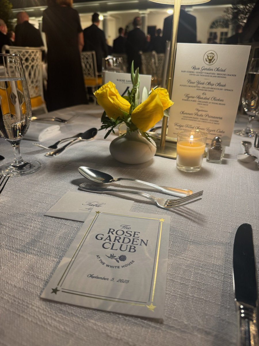 So the Rose Garden is now a country club? Is he selling memberships?