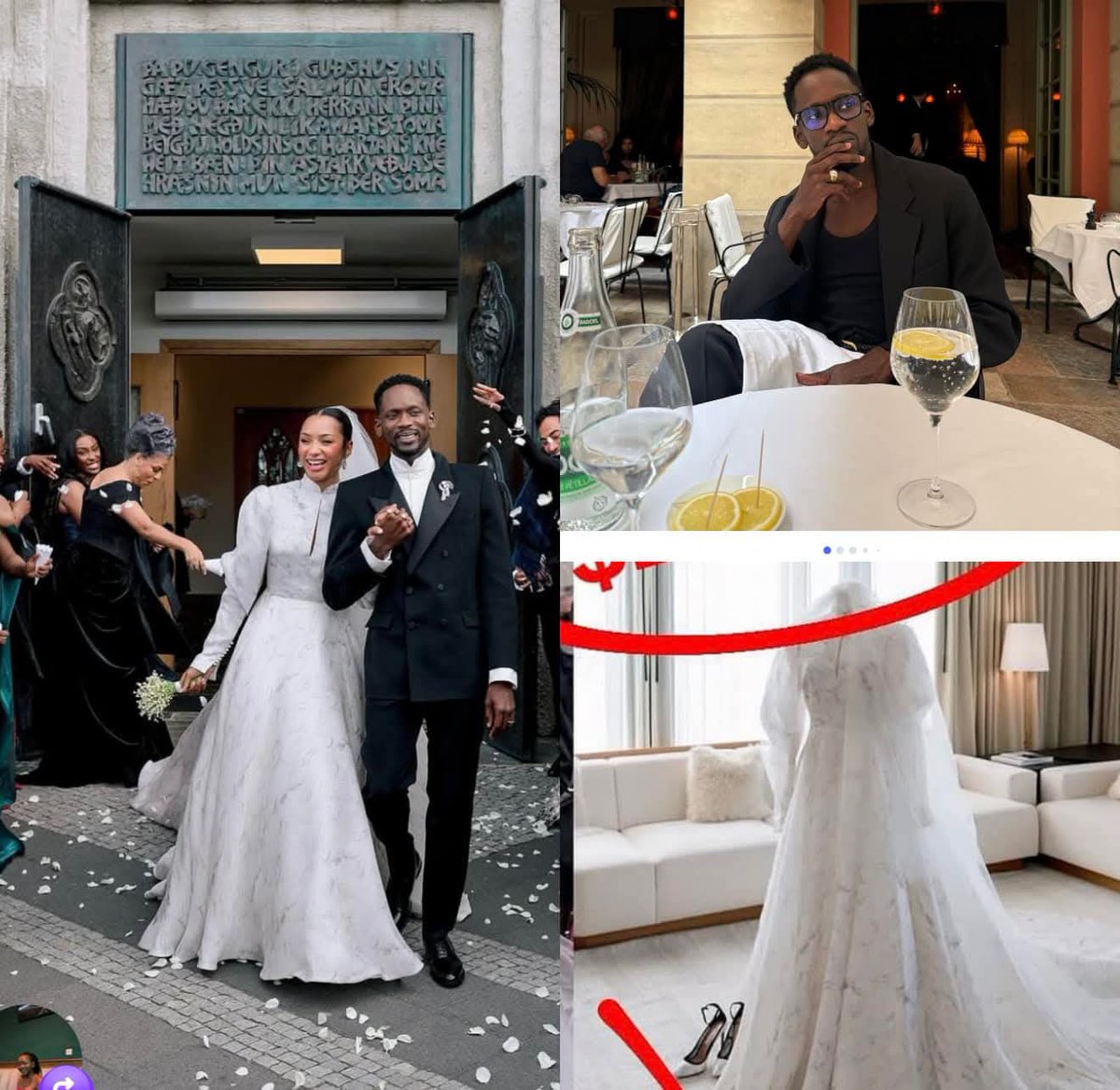 Yhemollyconcept's tweet image. Breaking News 😳😳❤️

Mr Eazi spent 382 million Naira on his wife’s wedding gown .  She wore a replica of Audrey Hepburn’s wedding dress of 1954 .  

They are the first Nigerian couple to do a wedding in 3 DIFFERENT CONTINENTS .  They spent $14million  on wedding across 3…