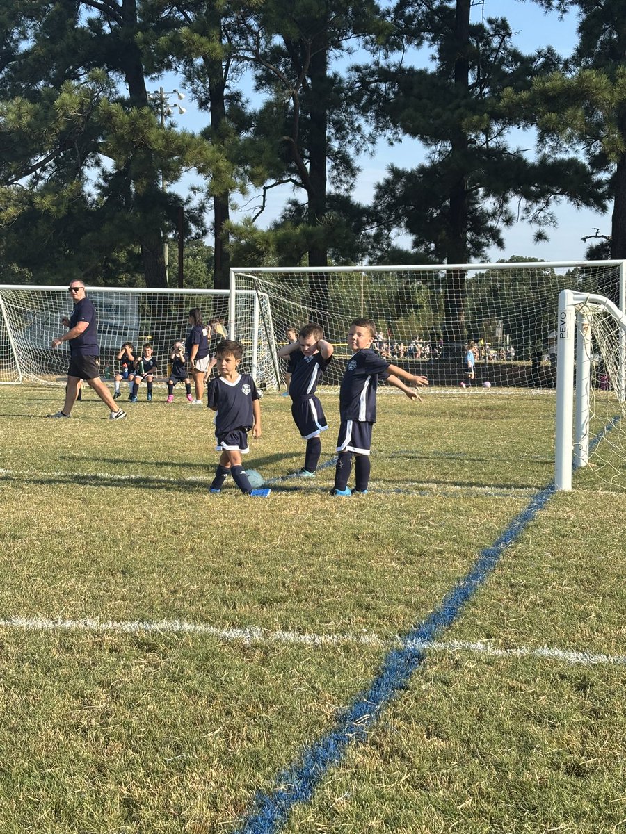 Watching 3 grandsons play a little futbol before the Pregame Show on @1055TheROAR with <a href="/QualkTalk/">William Qualkinbush</a>. #297 <a href="/ClemsonFB/">Clemson Football</a> #GoTigers <a href="/rckhes61/">RHester</a> <a href="/CUinClayton/">CUinClayton</a> <a href="/larshagenjr/">Lars Hagen</a> I know you’re listening too.