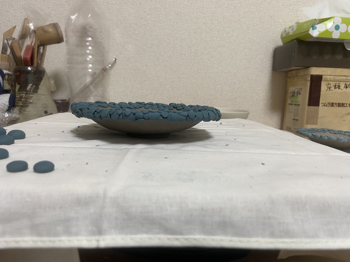 2億年ぶりにまたお皿に挑戦してみた