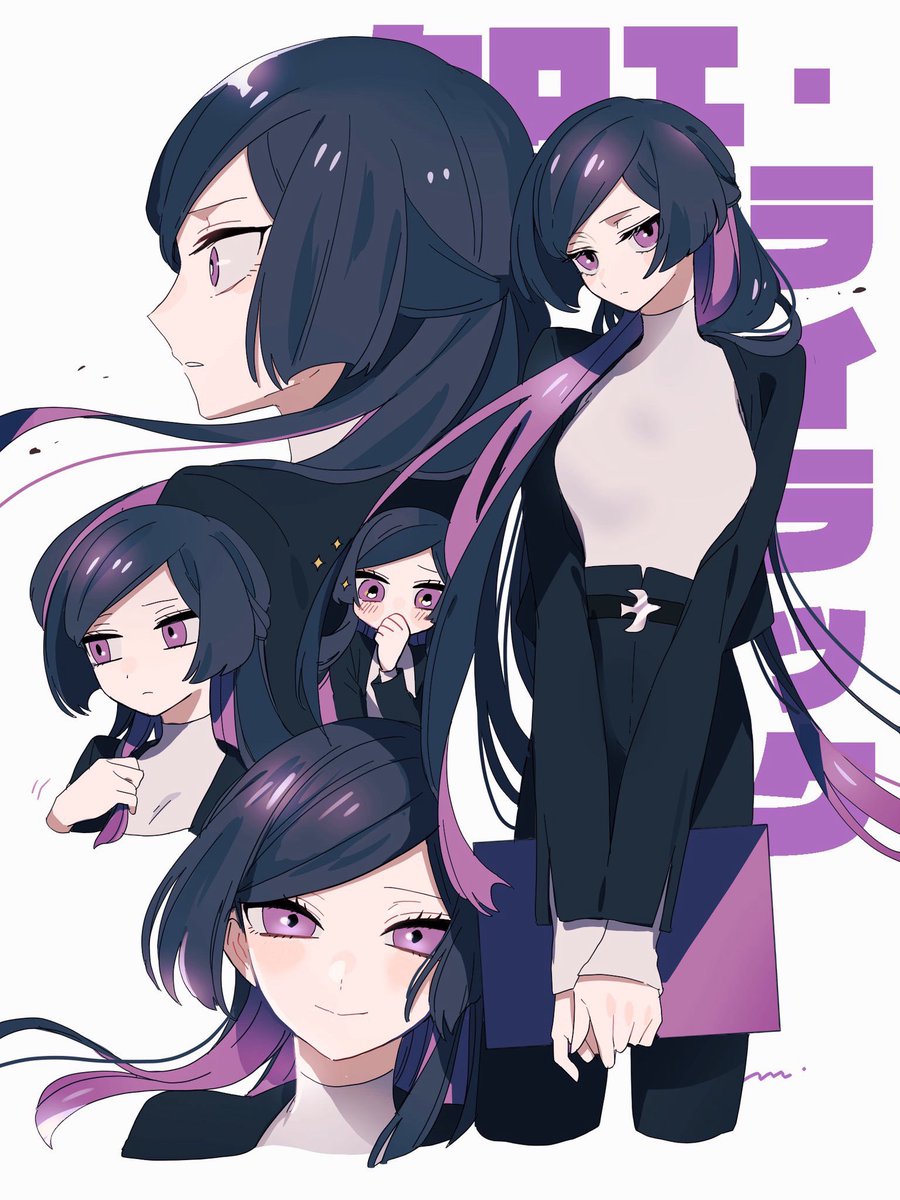 「ロングヘアも一応いる」|macoのイラスト