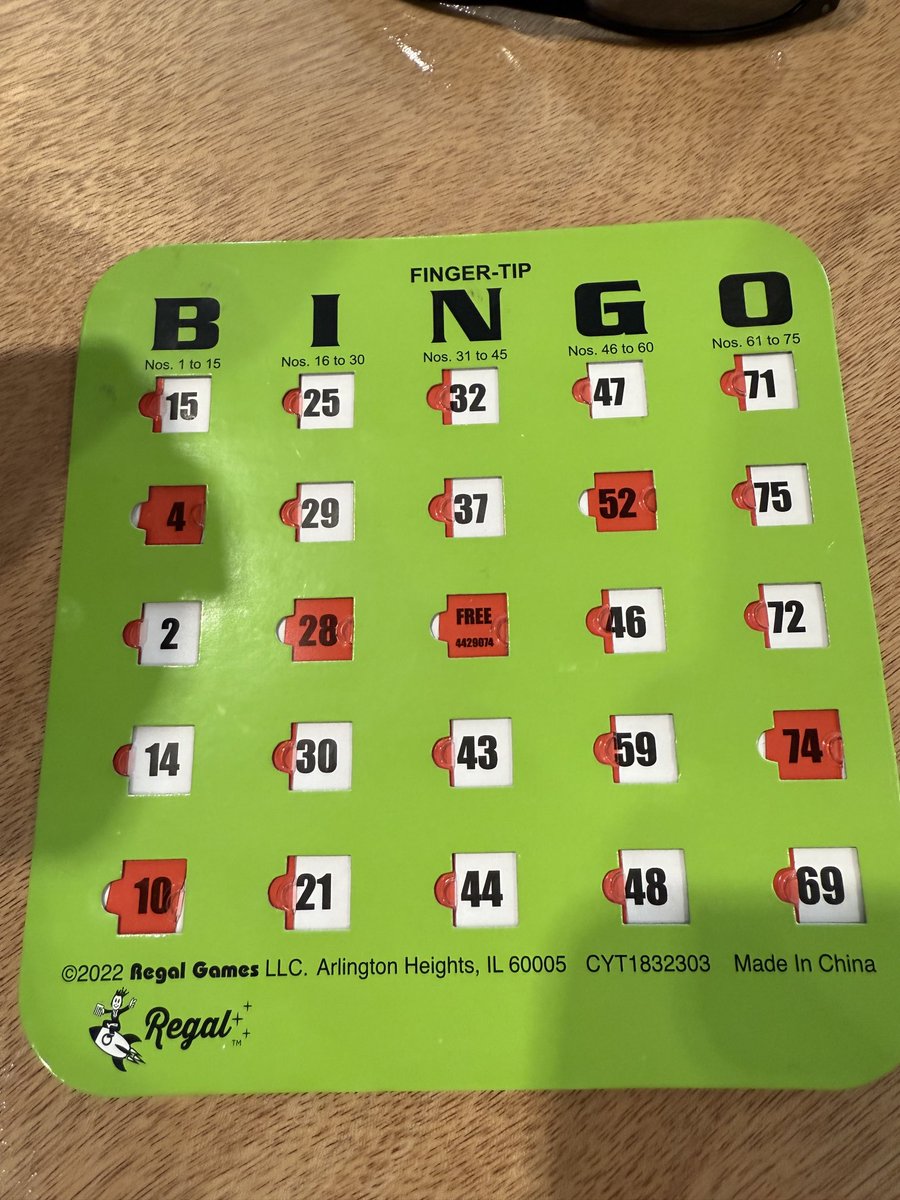 Where are you ⁦<a href="/SalVulcano/">Sal Vulcano</a>⁩!? #Bingo ⁦<a href="/JokersTBS/">Impractical Jokers</a>⁩