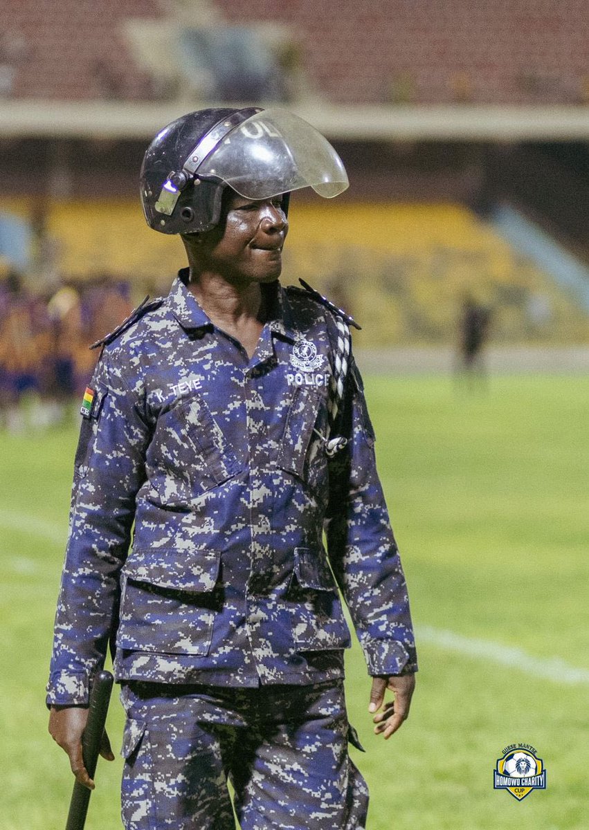 A big thank you to the Ghana Police Service for their dedication and professionalism in keeping us all safe before, during, and after the Homowo Peace Cup. Your presence made the event even more peaceful and successful. 👮🏾‍♂️⚽✨ #HomowoPeaceCup <a href="/GhPoliceService/">Ghana Police Service</a>