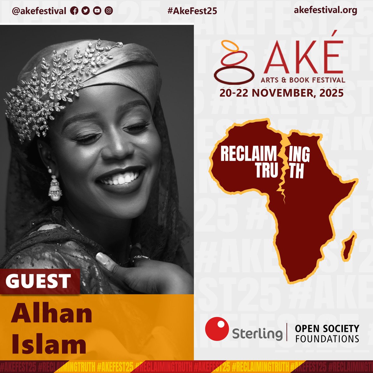 🔊 GUEST ANNOUNCEMENT

AlhanIslam <a href="/Alhan_islam/">Alhaníslam</a> (Maryam Bukar Hassan) is a Nigerian poet, storyteller, and communications strategist whose works blends art with advocacy. She has performed on global stages including the UN General Assembly and COP28 and in 2025, was appointed