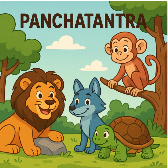 RapperPandit's tweet photo. 🚨  More than 2200 years ago,  Vishnu Sharma  from Kashmir wrote Panchatantra (Five Systems) with Stories of Wisdom and high Moral Value :-

1. Mitra-bheda (मित्रभेद) – Stories of Losing due to  betrayal and mistrust. 

2. Mitra-lābha (मित्रलाभ) – Stories making Friends thru wisdom and alliances.  

3. Kākolūkīyam (काकोलूकीयम्) –  Stories of Crows and Owls to teach War, diplomacy and strategy  

4. Labdhapraṇāśam (लब्धप्रणाशम्) – Stories of Loss of what has been gained due to greed and folly  

5. Aparīkṣitakāritam (अपरिक्षितकारितम्)- Stories of Hasty deeds and their results  

How great our ancestors were. Need to revive those values in our next generation. Have completed 3 out of 20 main Stories i have planned. This is important to foster values in our Gen-Next. stories are being uploaded at https://t.co/NhFxJnS6pO