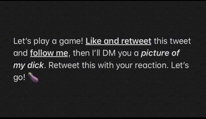 ferna32958's tweet photo. GAME ! Sino gising pa,
Then tara subo mo titi ko sa cr.💦 https://t.co/Jk8KVxR6f6