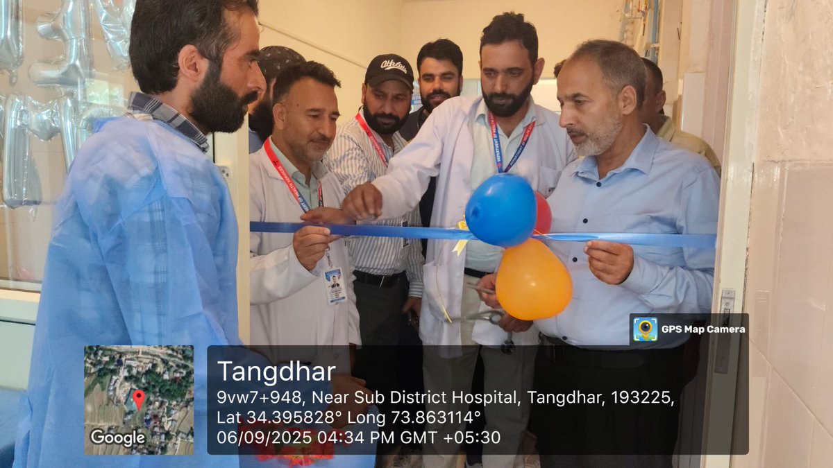 NHM, J&K (@nhmjk5) on Twitter photo Under NHM, Dialysis Unit dedicated to public at SDH Tangdar, Kupwara—bringing life-saving renal care closer to patients of border area Karnah. This facility, will provide major relief to those who earlier had to travel long distances for treatment. <a href="/BaseerUlHaqIAS/">Baseer Ul Haq Choudhary</a> <a href="/diprjk/">Information & PR, J&K</a> Under NHM, Dialysis Unit dedicated to public at SDH Tangdar, Kupwara—bringing life-saving renal care closer to patients of border area Karnah. This facility, will provide major relief to those who earlier had to travel long distances for treatment. <a href="/BaseerUlHaqIAS/">Baseer Ul Haq Choudhary</a> <a href="/diprjk/">Information & PR, J&K</a>
