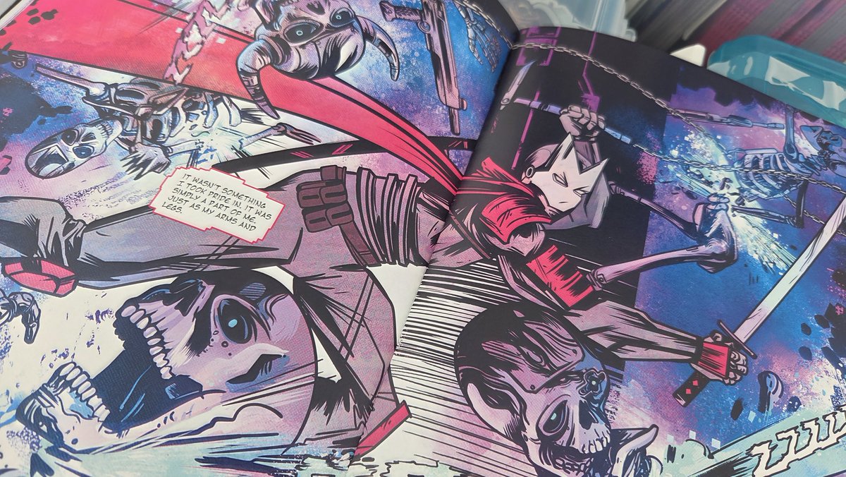 I just sat down and read my own book for the fist time in a while. I'm proud to say I made SAMUREX. Its the kind of book I want to buy. I can't wait til there's more. unleashinghavoc.com/samurex